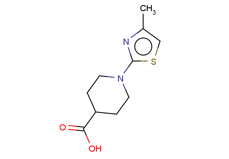 1-(4-methyl-1,3-thiazol-2-yl)piperidine-4-carboxylic acid