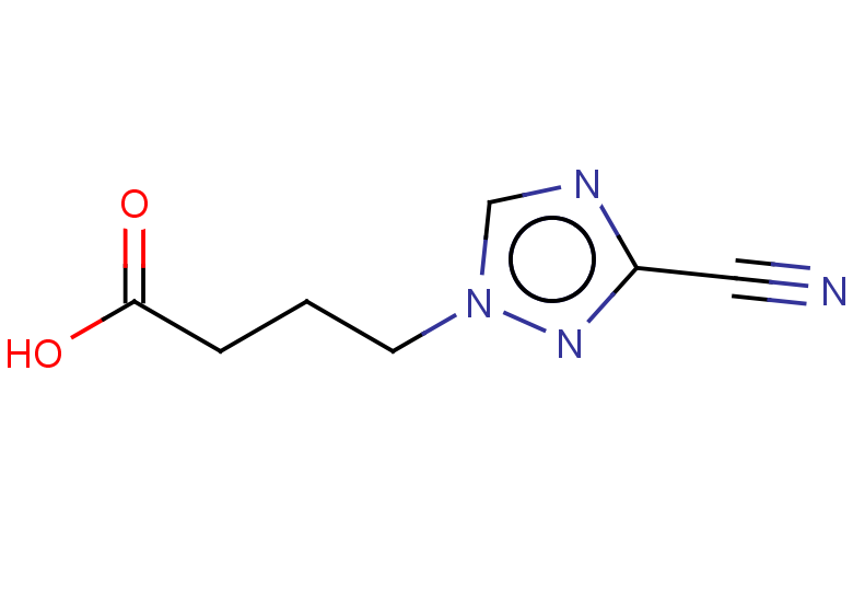 4-(3-cyano-1H-1,2,4-triazol-1-yl)butanoic acid