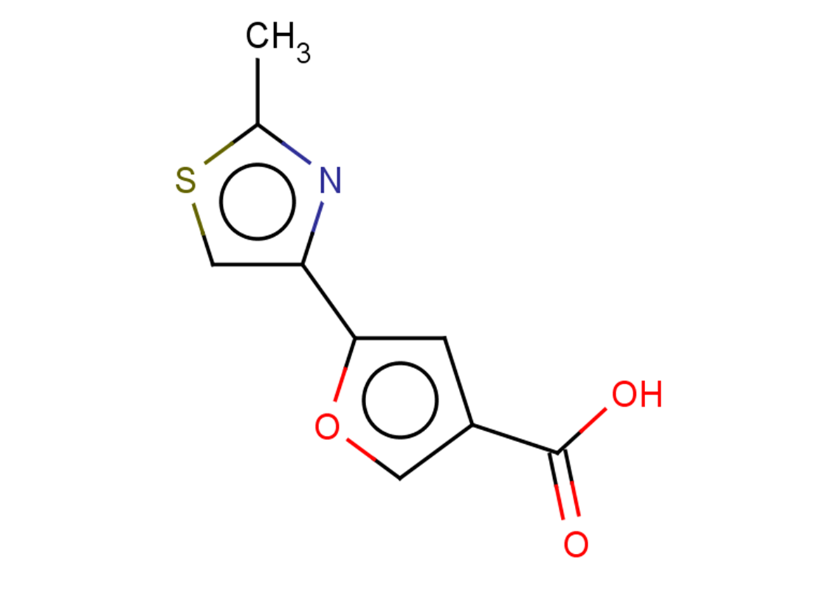 5-(2-methyl-1,3-thiazol-4-yl)furan-3-carboxylic acid
