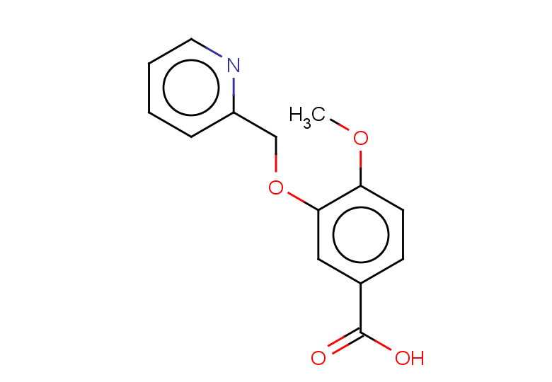 4-methoxy-3-(pyridin-2-ylmethoxy)benzoic acid