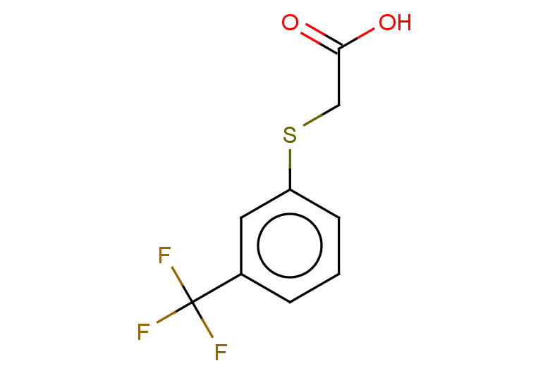 2-((3-(trifluoromethyl)phenyl)thio)acetic acid
