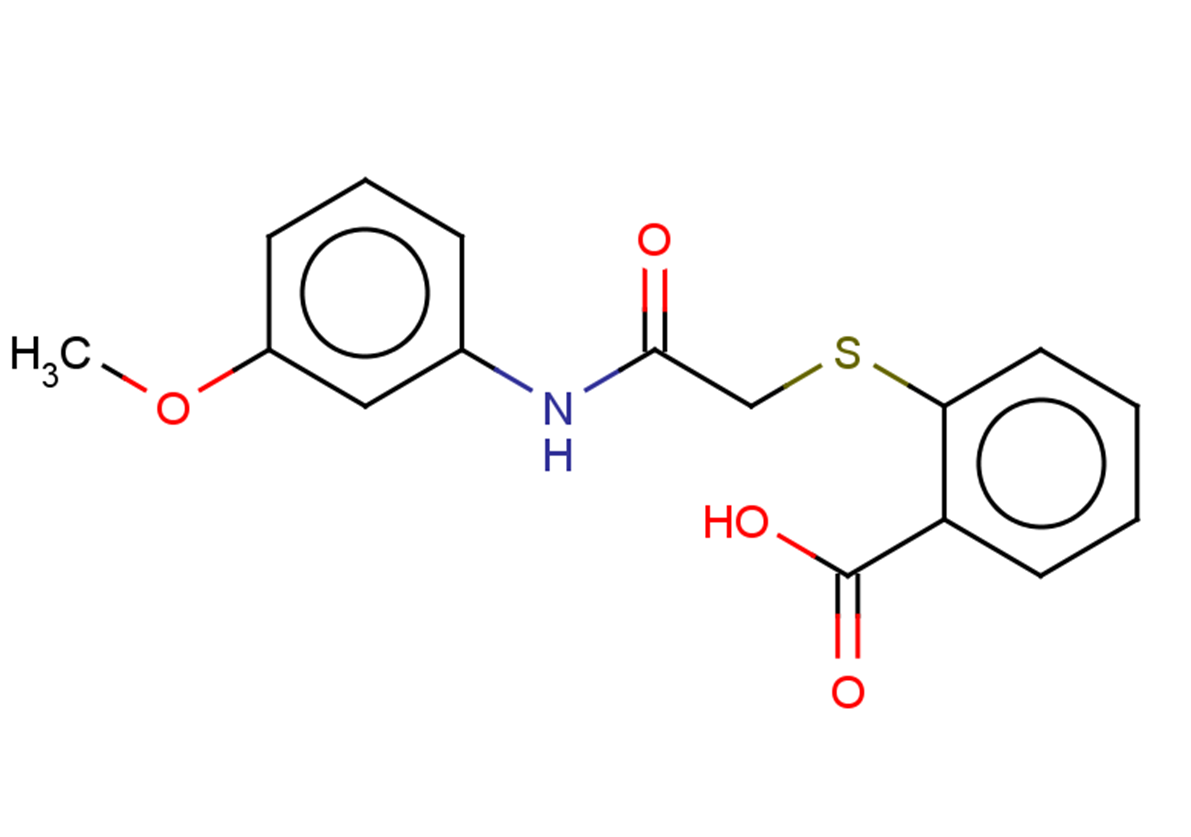 2-({[(3-methoxyphenyl)carbamoyl]methyl}sulfanyl)benzoic acid