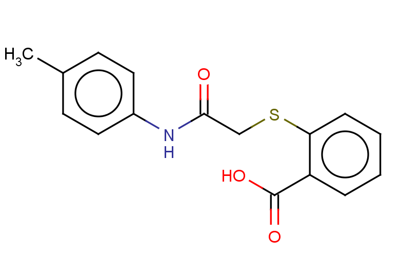 2-({[(4-methylphenyl)carbamoyl]methyl}sulfanyl)benzoic acid