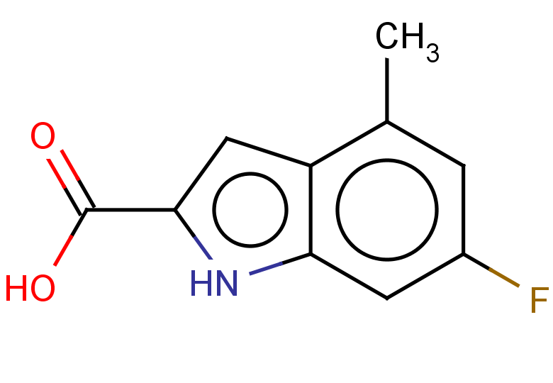 6-fluoro-4-methyl-1H-indole-2-carboxylic acid