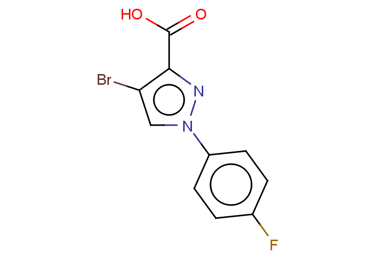 4-bromo-1-(4-fluorophenyl)-1H-pyrazole-3-carboxylic acid