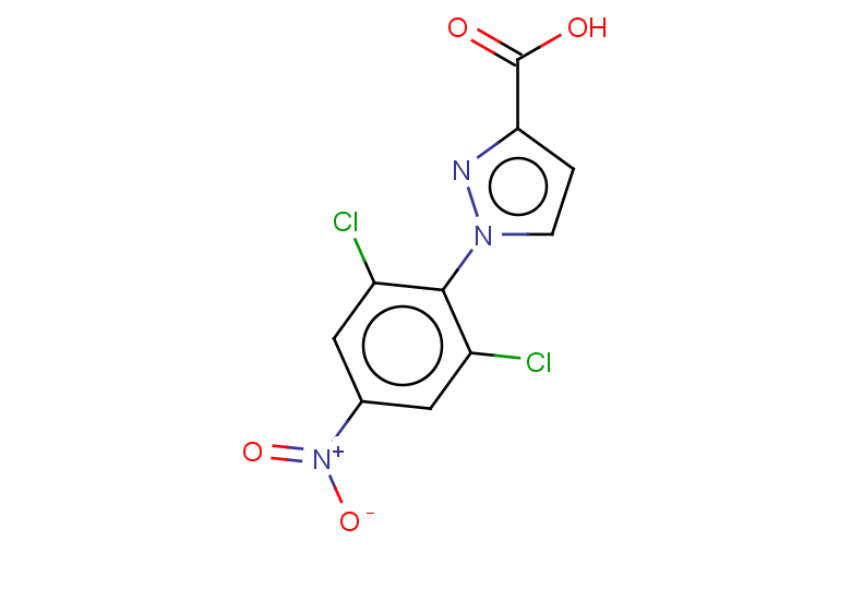 1-(2,6-dichloro-4-nitrophenyl)-1H-pyrazole-3-carboxylic acid