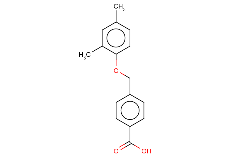 4-[(2,4-dimethylphenoxy)methyl]benzoic acid