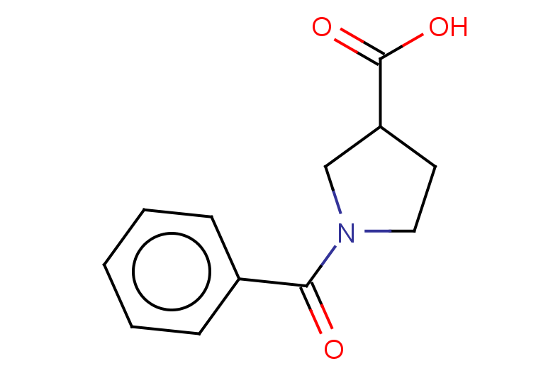 1-benzoylpyrrolidine-3-carboxylic acid