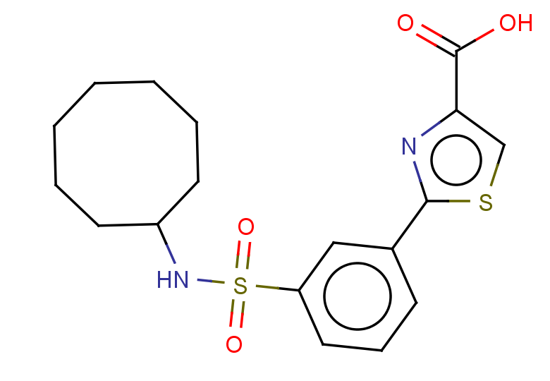 2-[3-(cyclooctylsulfamoyl)phenyl]-1,3-thiazole-4-carboxylic acid