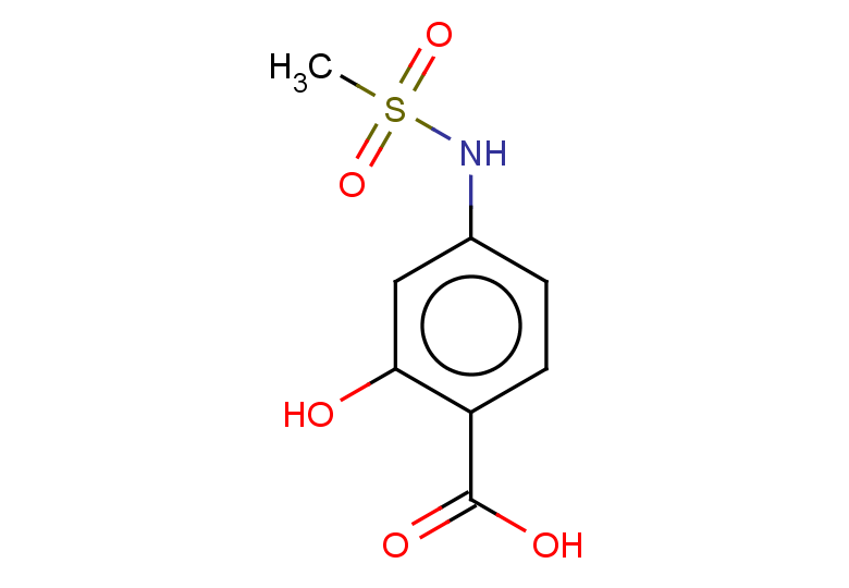 2-hydroxy-4-methanesulfonamidobenzoic acid
