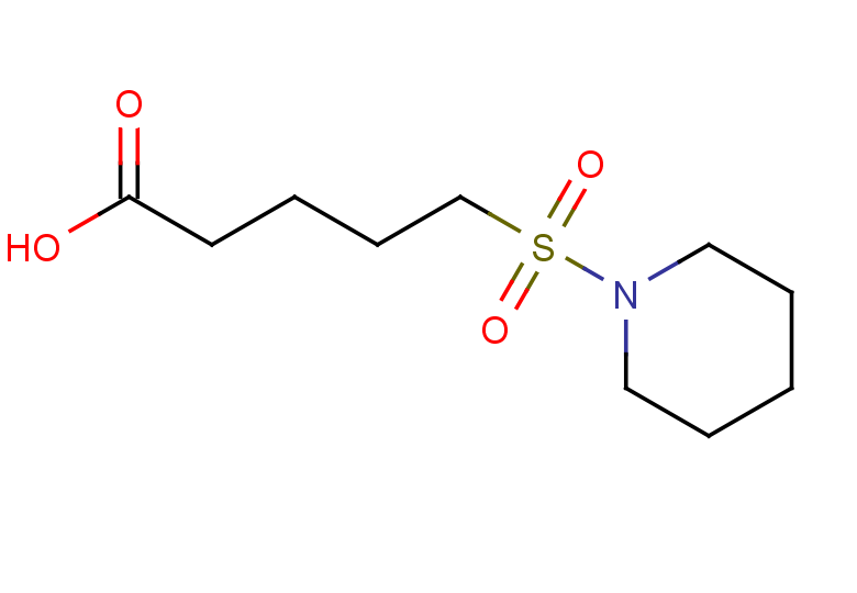 5-(piperidine-1-sulfonyl)pentanoic acid