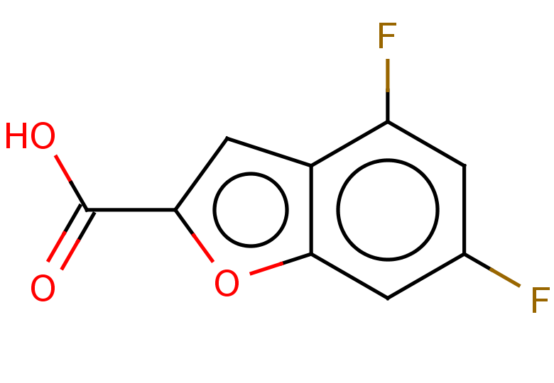 4,6-difluoro-1-benzofuran-2-carboxylic acid