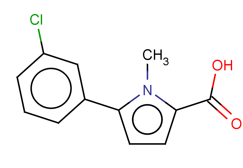 5-(3-chlorophenyl)-1-methyl-1H-pyrrole-2-carboxylic acid