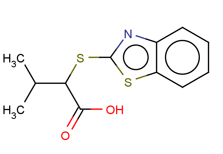 2-(1,3-benzothiazol-2-ylsulfanyl)-3-methylbutanoic acid