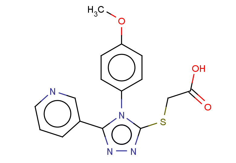 2-{[4-(4-methoxyphenyl)-5-(pyridin-3-yl)-4H-1,2,4-triazol-3-yl]sulfanyl}acetic acid