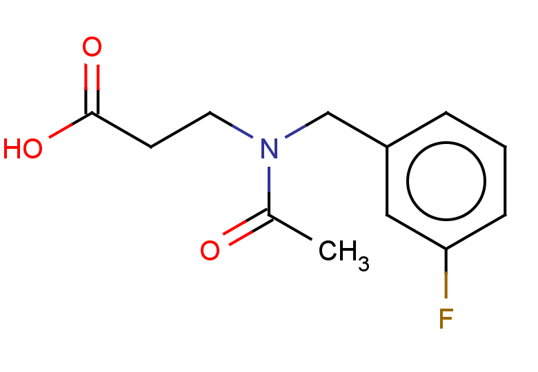 3-{N-[(3-fluorophenyl)methyl]acetamido}propanoic acid