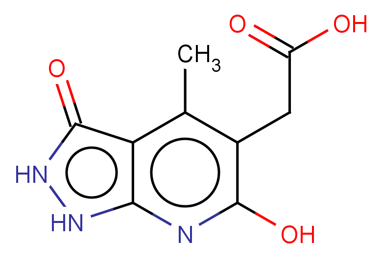 2-{6-hydroxy-4-methyl-3-oxo-1H,2H,3H-pyrazolo[3,4-b]pyridin-5-yl}acetic acid
