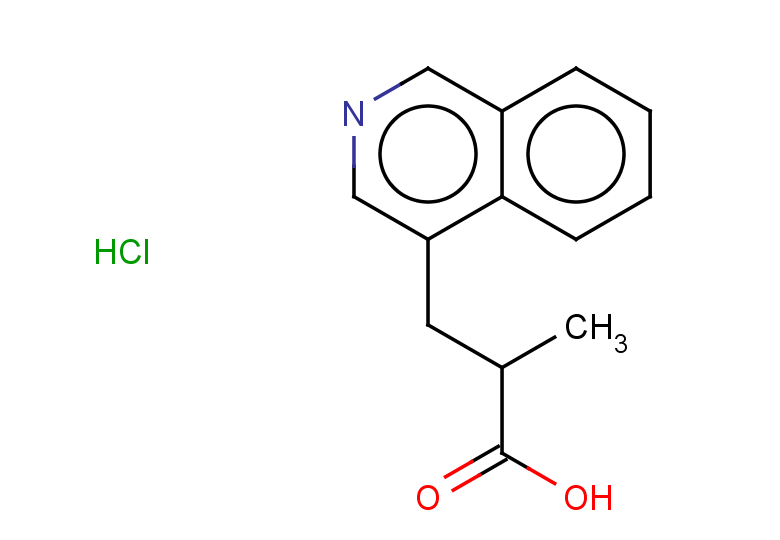 3-(isoquinolin-4-yl)-2-methylpropanoic acid hydrochloride