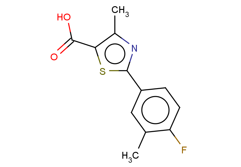 2-(4-fluoro-3-methylphenyl)-4-methylthiazole-5-carboxylic acid