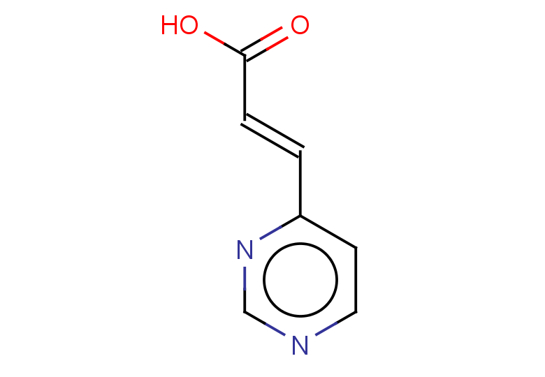 (2E)-3-(pyrimidin-4-yl)prop-2-enoic acid