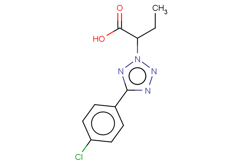 2-[5-(4-chlorophenyl)-2H-1,2,3,4-tetrazol-2-yl]butanoic acid