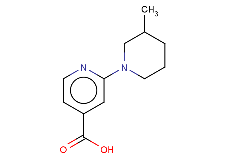 2-(3-methylpiperidin-1-yl)pyridine-4-carboxylic acid