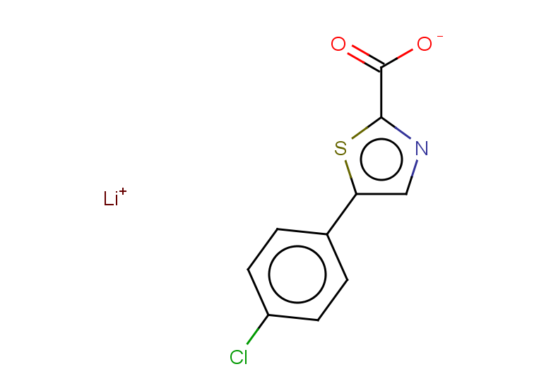 lithium(1+) ion 5-(4-chlorophenyl)-1,3-thiazole-2-carboxylate