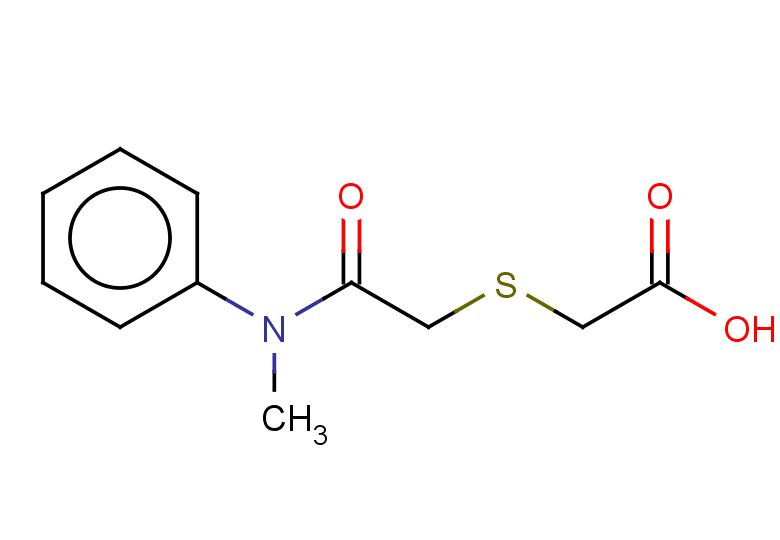 2-({[methyl(phenyl)carbamoyl]methyl}sulfanyl)acetic acid