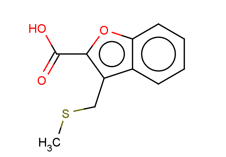 3-[(methylsulfanyl)methyl]-1-benzofuran-2-carboxylic acid