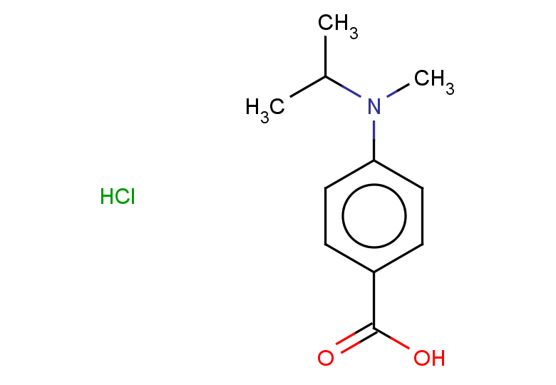 4-[methyl(propan-2-yl)amino]benzoic acid hydrochloride