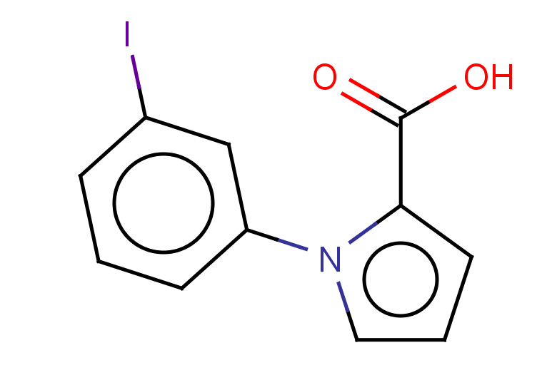 1-(3-iodophenyl)-1H-pyrrole-2-carboxylic acid