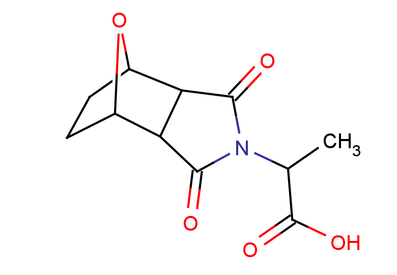 2-{3,5-dioxo-10-oxa-4-azatricyclo[5.2.1.0,2,6]decan-4-yl}propanoic acid