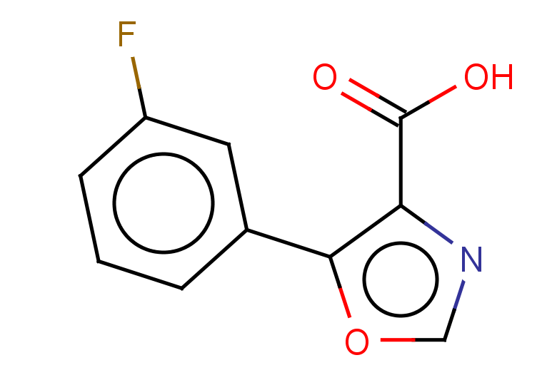 5-(3-fluorophenyl)-1,3-oxazole-4-carboxylic acid