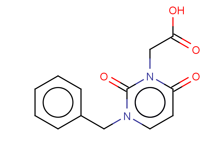 2-(3-benzyl-2,6-dioxo-1,2,3,6-tetrahydropyrimidin-1-yl)acetic acid