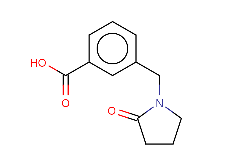 3-[(2-oxopyrrolidin-1-yl)methyl]benzoic acid
