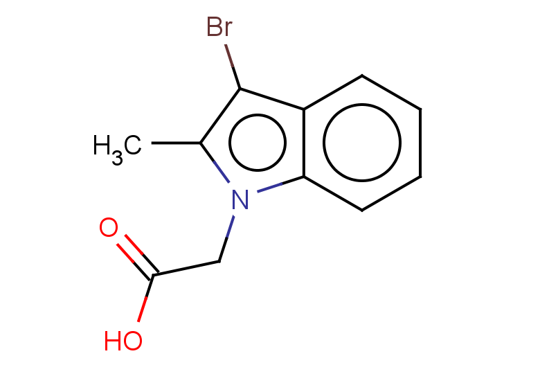 2-(3-bromo-2-methyl-1H-indol-1-yl)acetic acid