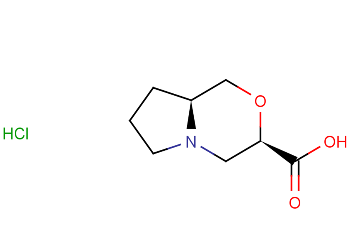 (3R,8aS)-hexahydro-1H-pyrrolo[2,1-c]morpholine-3-carboxylic acid hydrochloride