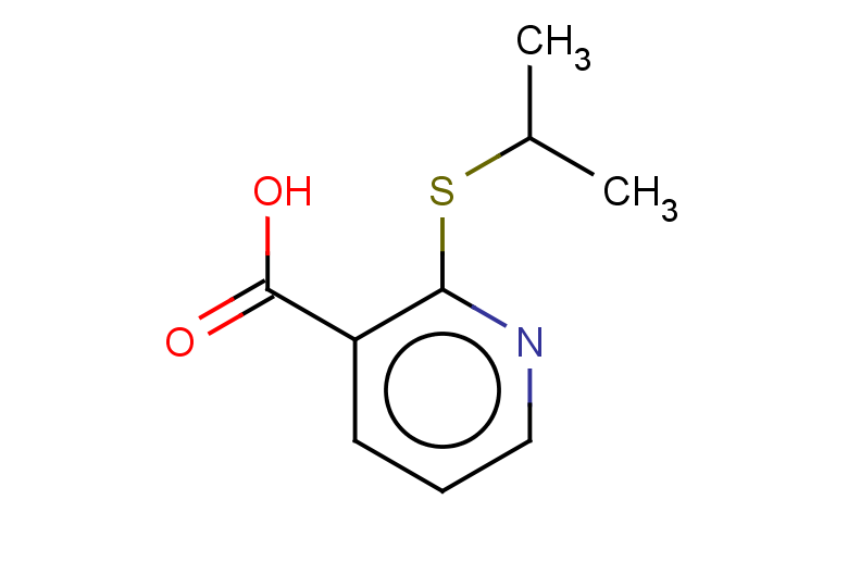 2-(propan-2-ylsulfanyl)pyridine-3-carboxylic acid