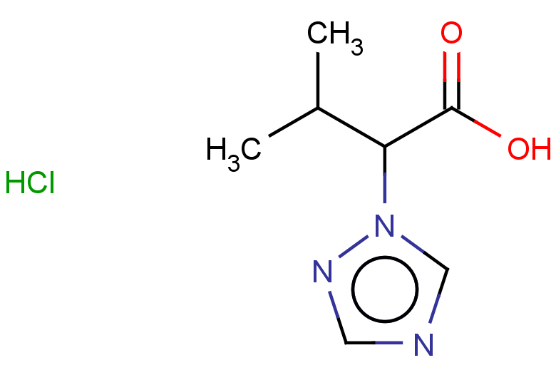 3-methyl-2-(1H-1,2,4-triazol-1-yl)butanoic acid hydrochloride