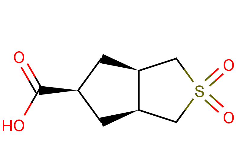 rac-(3aR,5R,6aS)-2,2-dioxo-hexahydro-1H-2lambda6-cyclopenta[c]thiophene-5-carboxylic acid
