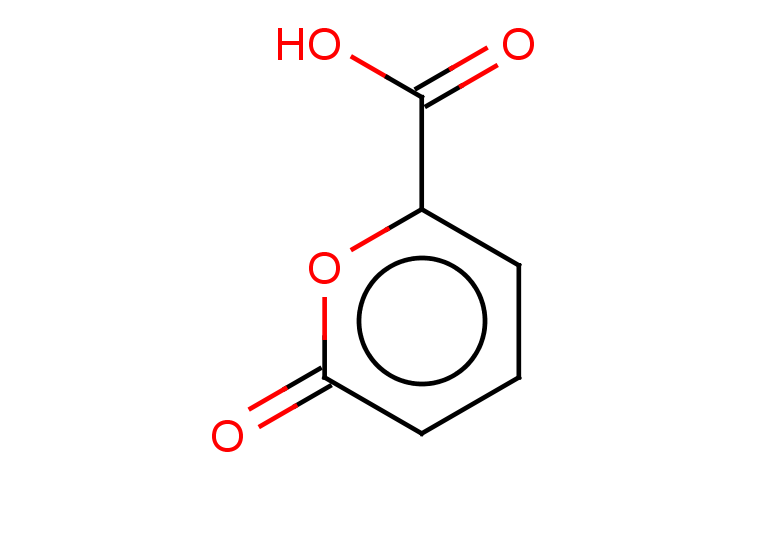2-oxo-2H-pyran-6-carboxylic acid
