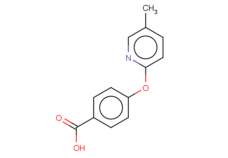 4-[(5-methylpyridin-2-yl)oxy]benzoic acid