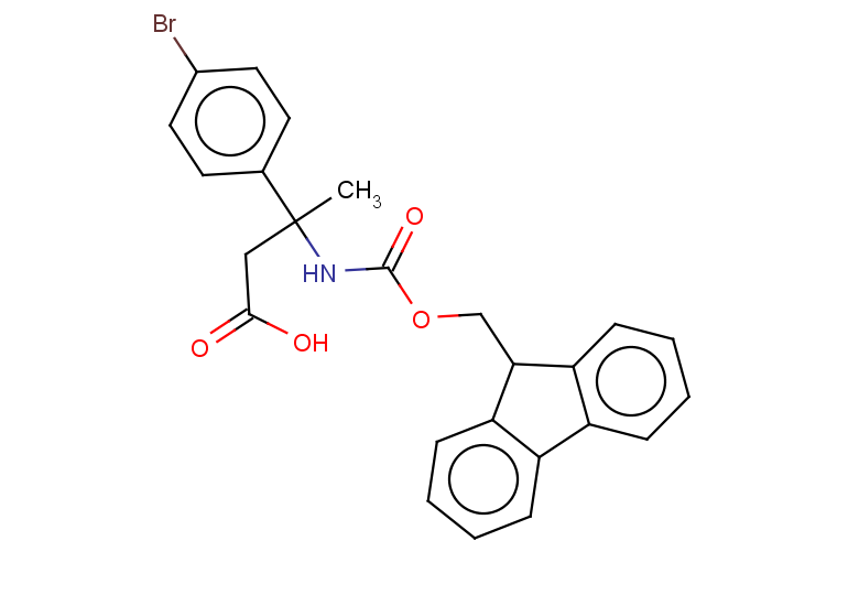 3-(4-bromophenyl)-3-({[(9H-fluoren-9-yl)methoxy]carbonyl}amino)butanoic acid