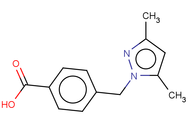 4-[(3,5-dimethyl-1H-pyrazol-1-yl)methyl]benzoic acid