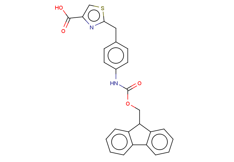 2-{[4-({[(9H-fluoren-9-yl)methoxy]carbonyl}amino)phenyl]methyl}-1,3-thiazole-4-carboxylic acid