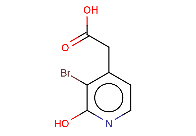 2-(3-bromo-2-hydroxypyridin-4-yl)acetic acid