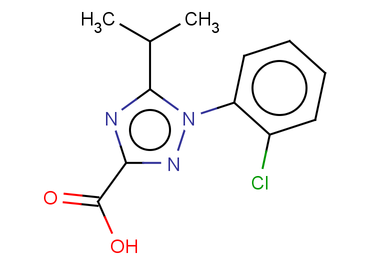 1-(2-chlorophenyl)-5-(propan-2-yl)-1H-1,2,4-triazole-3-carboxylic acid