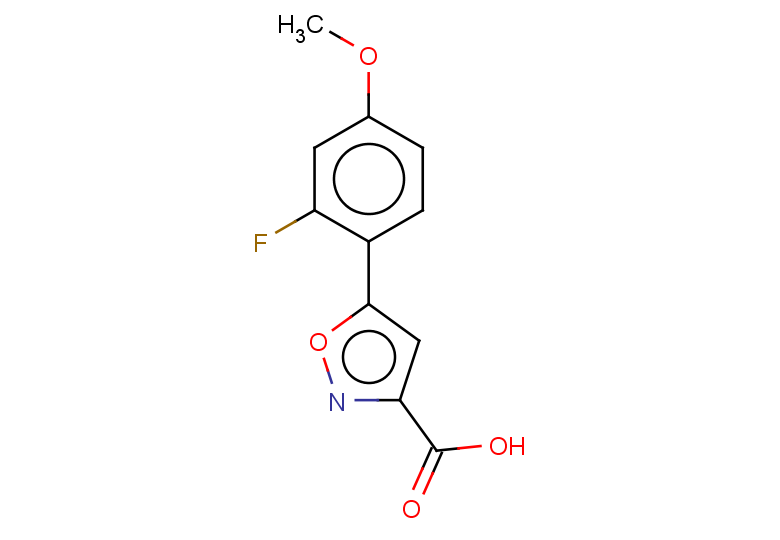 5-(2-fluoro-4-methoxyphenyl)-1,2-oxazole-3-carboxylic acid