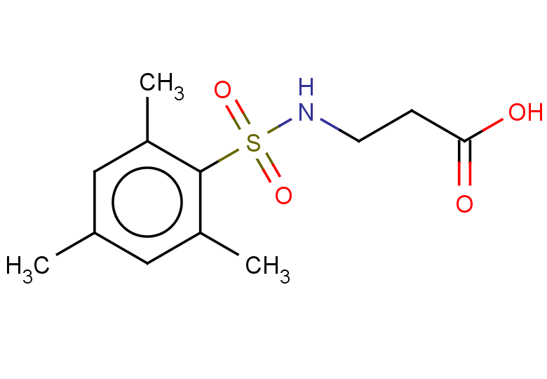 3-(2,4,6-trimethylbenzenesulfonamido)propanoic acid