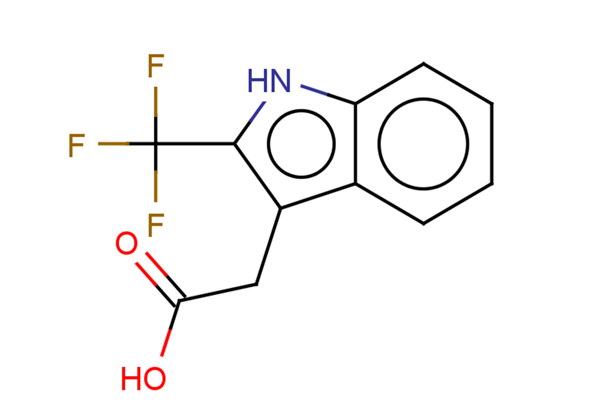 2-[2-(trifluoromethyl)-1H-indol-3-yl]acetic acid